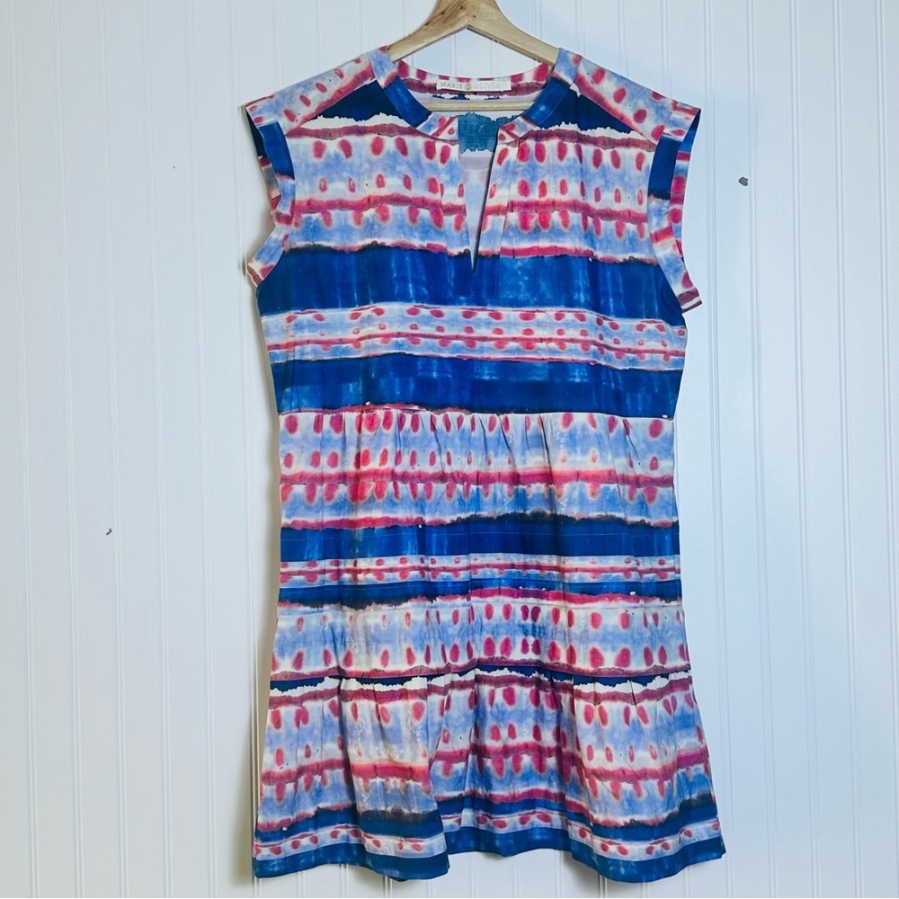 Marie Oliver Sawyer Dress in Summer Wash Size L Cotton Casual Travel - Picture 4 of 10